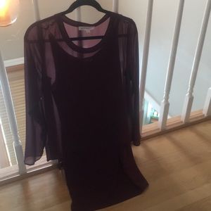 BCBG Plum Dress